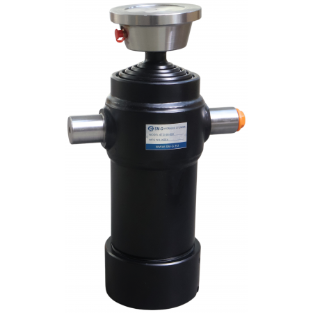 SIŁOWNIK TELESKOPOWY HYDRAULICZNY WYWROTU 7 TON ST-4 SKOK 800 mm